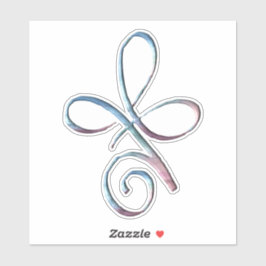 Gradient Unconditional Love Aufkleber