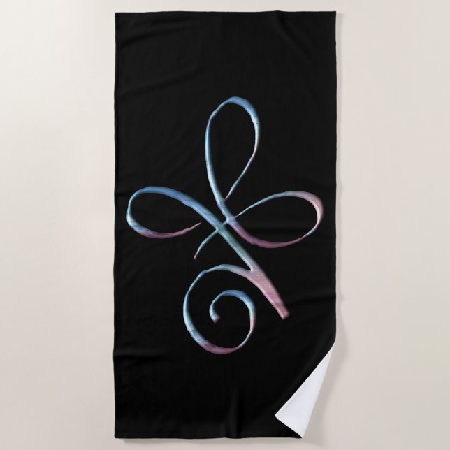 Gradient Unconditional Love Strandtuch (Vorderseite)