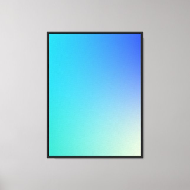 Gradient-Wandkunst-Design Leinwanddruck (Vorderseite)