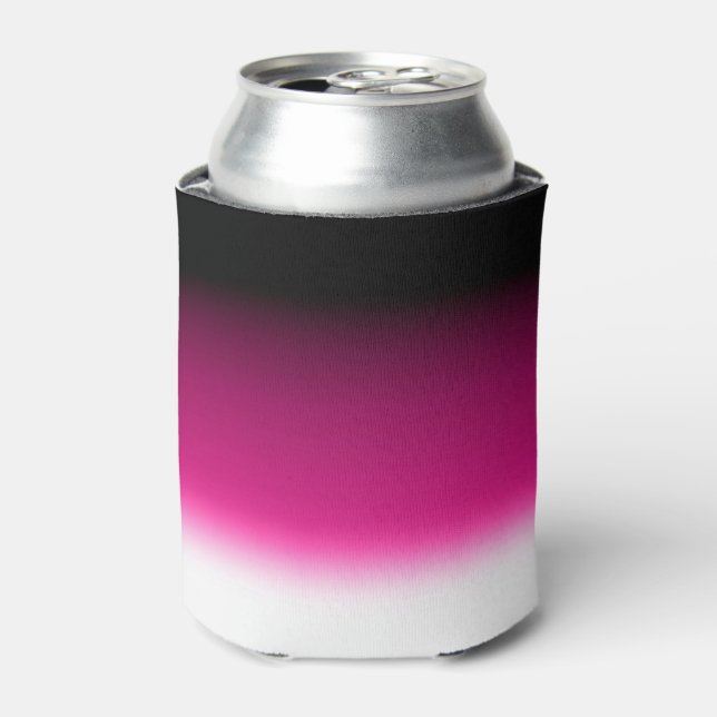 Gradient weiß rosa burgunder dosenkühler (Kanne Vorderseite)