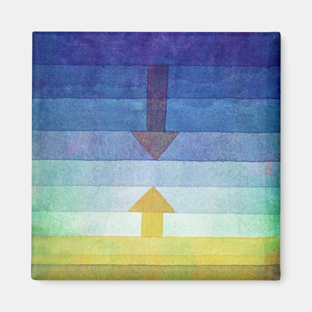 Gradient with Arrow, Paul Klee Magnet (Vorne)