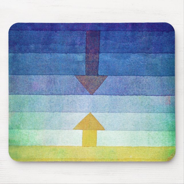 Gradient with Arrow, Paul Klee Mousepad (Vorne)
