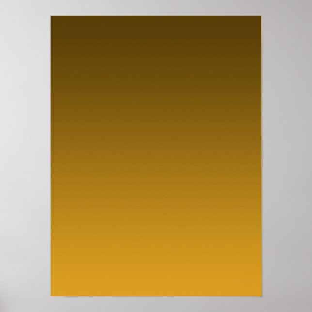Gradient Yellow - light to deep | Mood Background| Poster (Vorne)