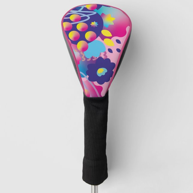 Gradientfluss. Golf Headcover (Vorderseite)