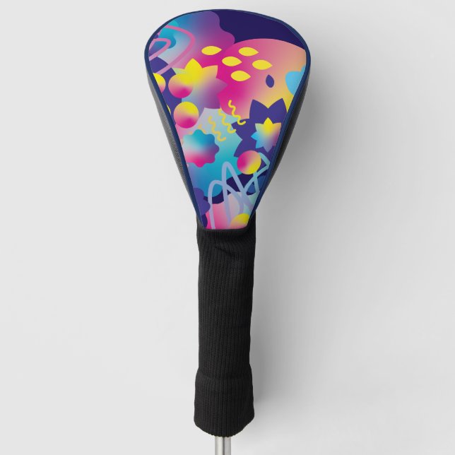Gradientfluss. Golf Headcover (Vorderseite)