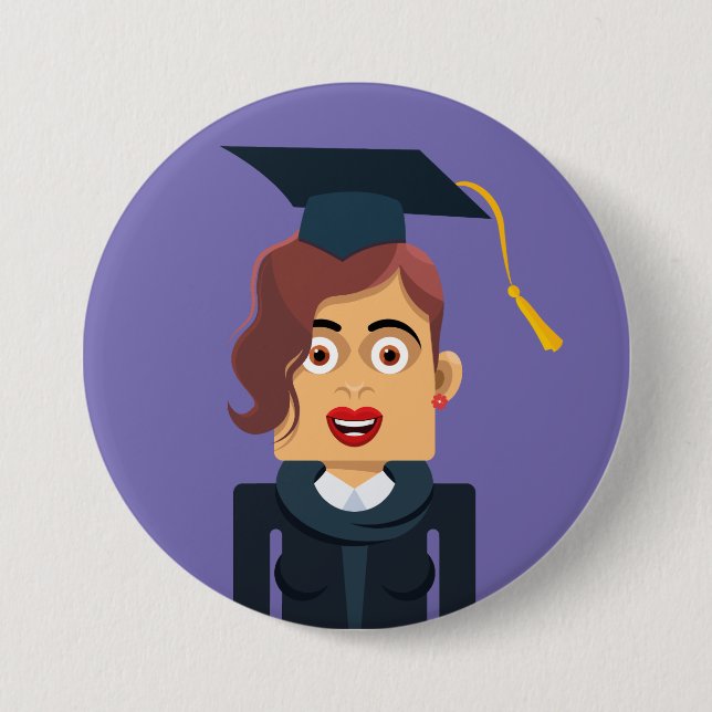 Graduado Button (Vorderseite)