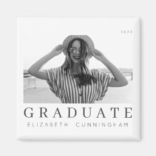 Graduate 20XX Moderne Cool einfache Minimalistisch Magnet