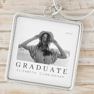 Graduate 20XX Modernes, Cooles, einfaches Minimali Schlüsselanhänger