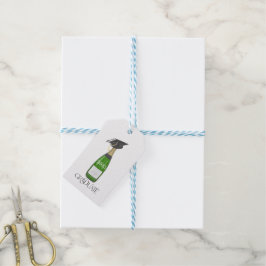 Graduate Abschluss Grad Cap Champagne Custom Geschenkanhänger