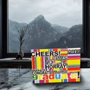 Graduate Abschluss Herzlichen Glückwunsch Grand Ca Karte