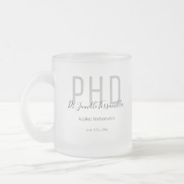 Graduate Black Gray Date Name Degree PhD Mattglastasse