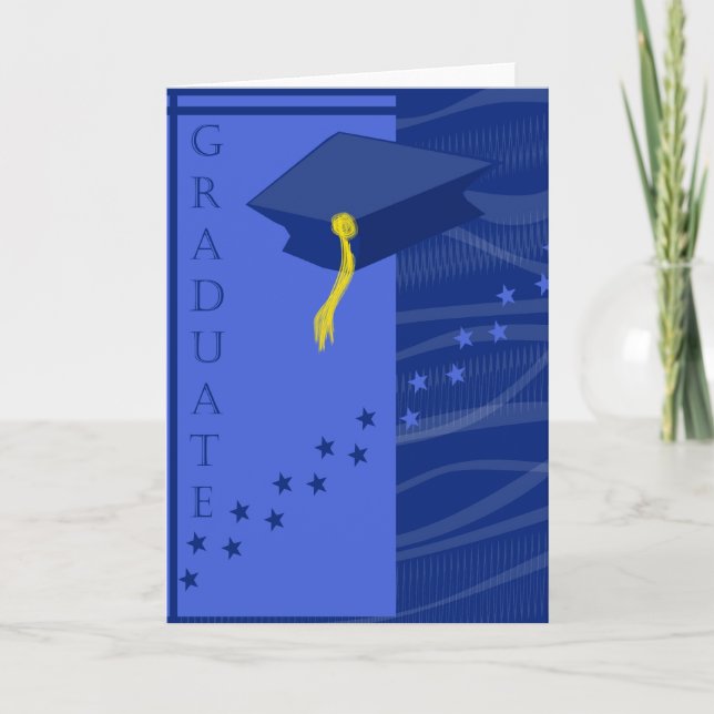 Graduate Blank Card Karte (Vorderseite)