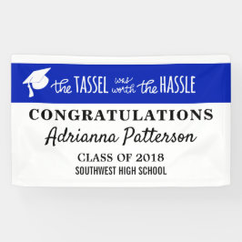 Graduate Blue| Die Tassel war der Hass wert Banner