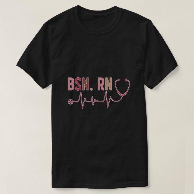 Graduate BSN Registered Nurse Abschluss BSN RN Gr T-Shirt (Design vorne)