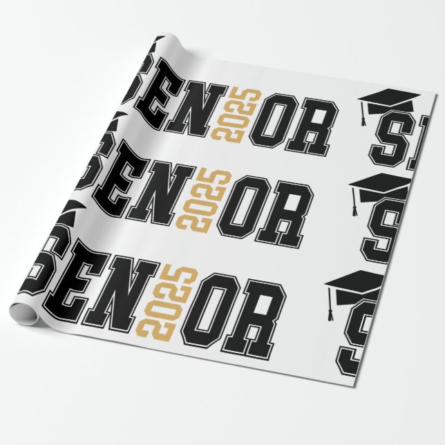 Graduate Celebration 2025 Geschenkpapier (Ungerollt)