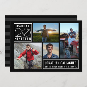 Graduate Class of 2019 4-Foto Party Einladung