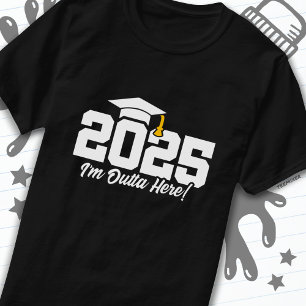 Graduate Class of 2025 Abschluss Senior 2025 T-Shirt