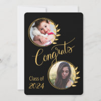 Graduate Class of 20__ Gold Glitzer 4 pics