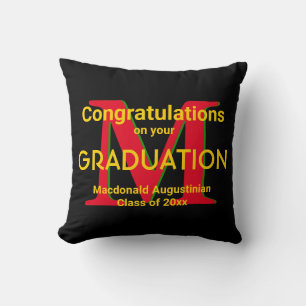 Graduate ConGRATULATIONS Custom Abschluss Kissen