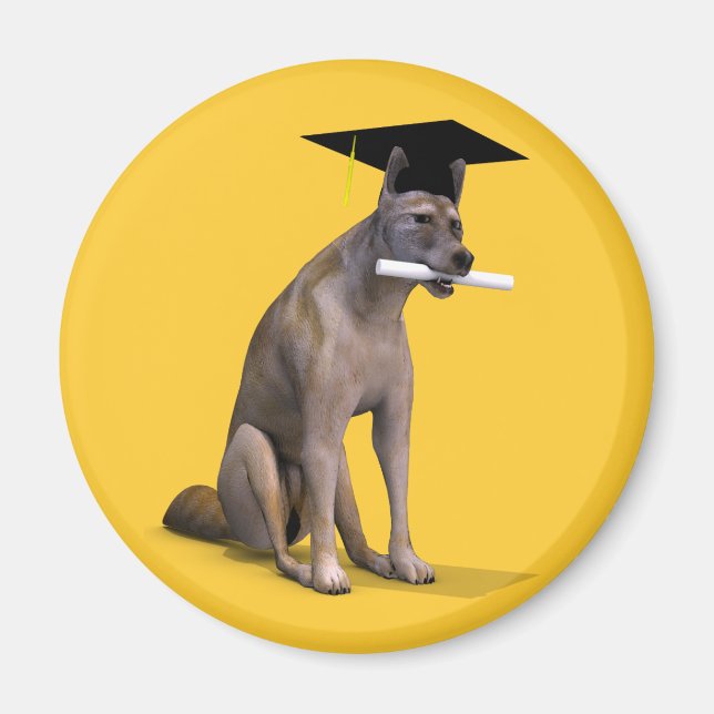 Graduate Coyote Magnet (Vorne)