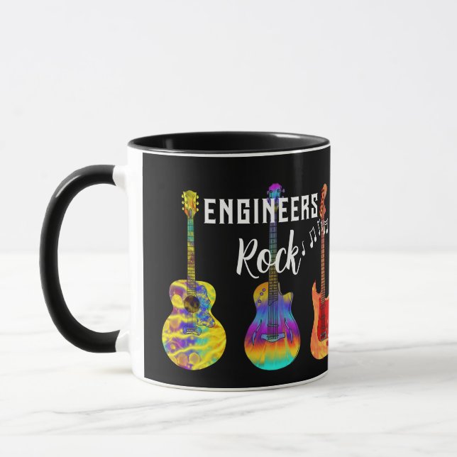 Graduate Engineers Rock Abschluss Tasse (Links)