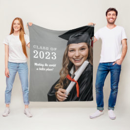 Graduate Fleece Blanket