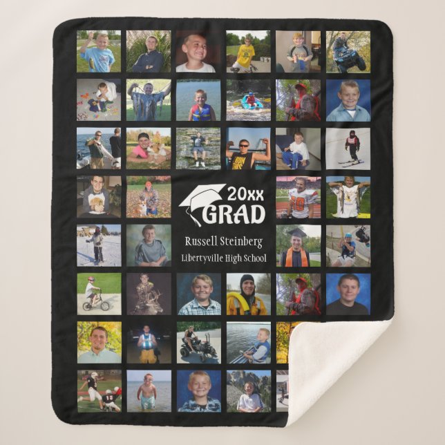 Graduate Foto Collage Name School Sherpadecke
