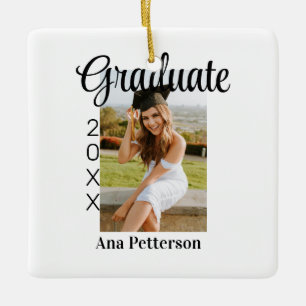 Graduate Foto Moderne Klassik hinzufügen Jahrname Keramikornament