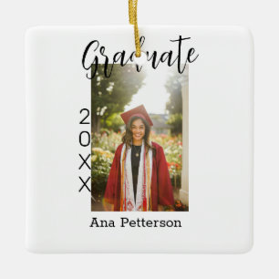 Graduate Foto Moderne Klassik hinzufügen Jahrname Keramikornament