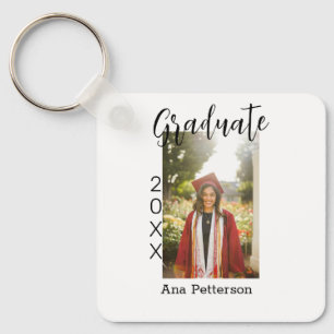 Graduate Foto Moderne Klassik hinzufügen Jahrname  Schlüsselanhänger