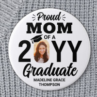 Graduate Foto Proud Mama Moderne Schwarz/Weiß