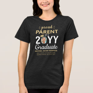 Graduate Foto Proud PartClass Abschluss Tri-Blend Shirt