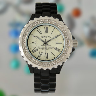 Graduate Gift oder Abschluss Award Armbanduhr