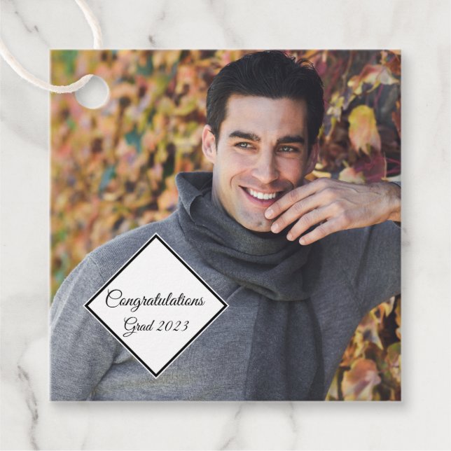 Graduate Gift Tag Geschenkanhänger (Vorderseite)