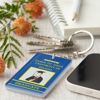 Graduate Gleam: Gedenken an den Erfolg in jedem Sc Schlüsselanhänger