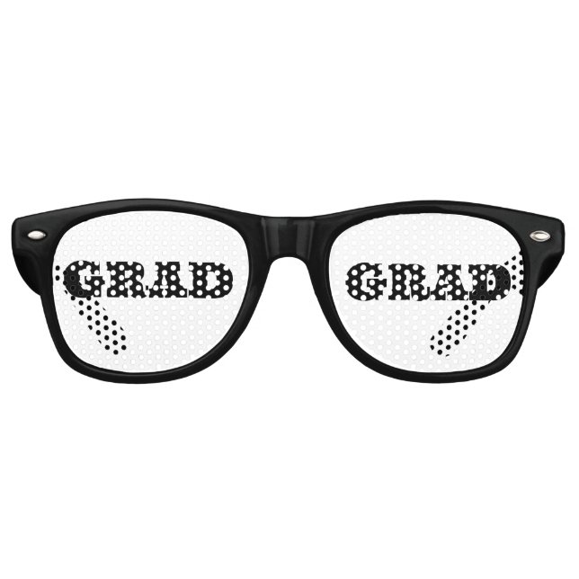 GRADUATE GRAD Party Sonnenbrille (Vorderseite)