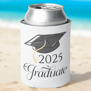 Graduate Graduate Party Graduation Cap Year Dosenkühler