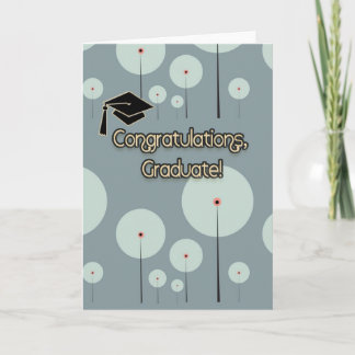 Graduate Herzlichen Glückwunsch Karte