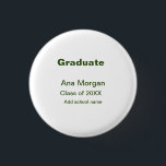 Graduate hinzufügen Namen Schule Namen Klasse von Button<br><div class="desc">Gestaltung</div>