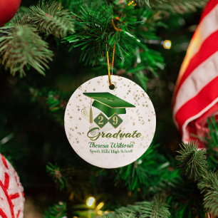 Graduate Keramik Ornament