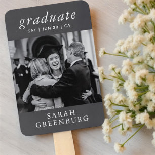 Graduate Modern Minimalistisch Simple Chic Abschlu Fächer
