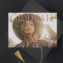 Graduate Mute Serif Foto Abschluss