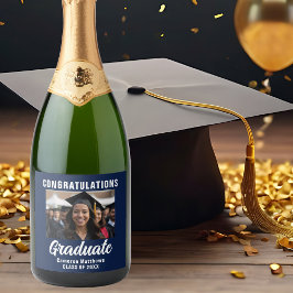 Graduate Party of Navy Blue Graduate Foto