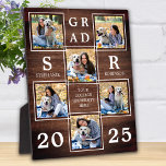 Graduate Personalisierte Fotos Holz Abschluss Fotoplatte<br><div class="desc">Feiern Sie Ihren Absolvent und geben Sie ein besonderes personalisiertes Geschenk mit dieser individuellen Foto Collage Abschluss-Plakette. Diese einzigartige Collage Foto Graduiertenplakette wird ein wertvoller Sake sein. Personalisieren Sie Ihre Fotos mit 6 Ihrer Lieblings-Senior- oder Uni- und personalisieren Sie mit geschlossen Jahr, mit Monogramm Namen, High School oder Uni. Siehe...</div>