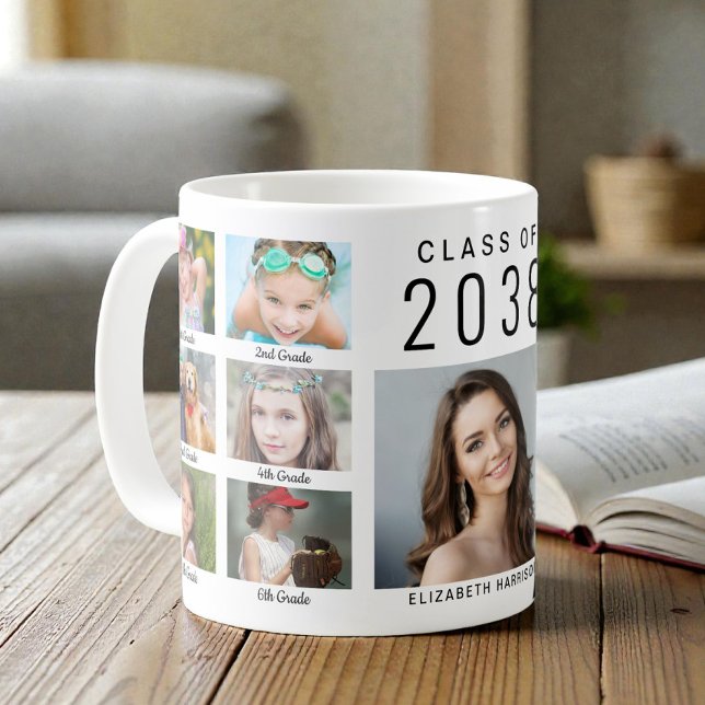 Graduate Photo Collage Graduation Kaffeetasse (Graduate Photo Collage Graduation Coffee Mug)