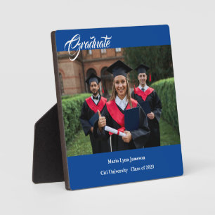Graduate Plaque Fotoplatte