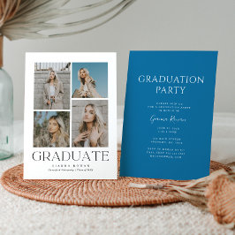 Graduate Prestige Abschluss Foto Einladung