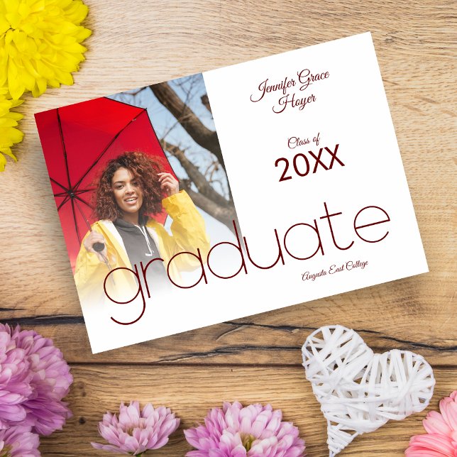 Graduate Simple Foto Modern Typografy Script (Von Creator hochgeladen)