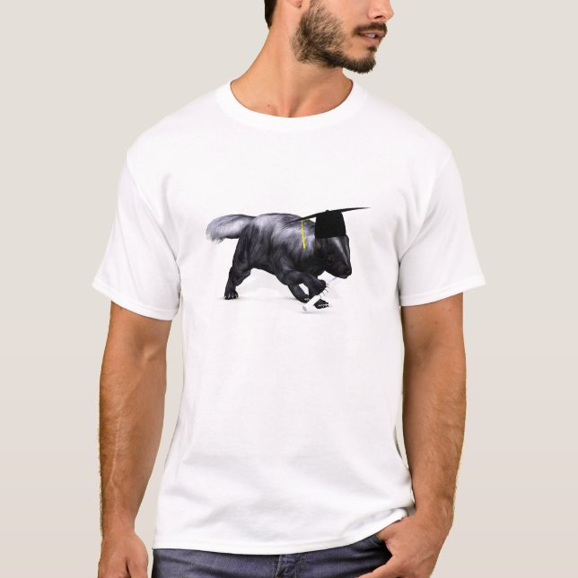 Graduate Skunk T-Shirt (Vorderseite)