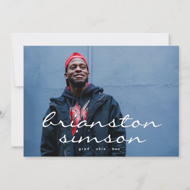 Graduate Two Foto von Creative Script Designer Ankündigung (Vorderseite)